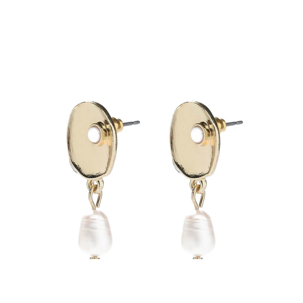 Joanne Freshwater Pearl Earrings - Avail Midnight, Pink & White Pearl - G x G Collective