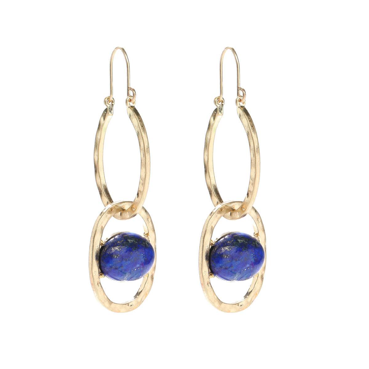 Sabrina Natural Stone Earrings - Avail in 7 Colours - G x G Collective