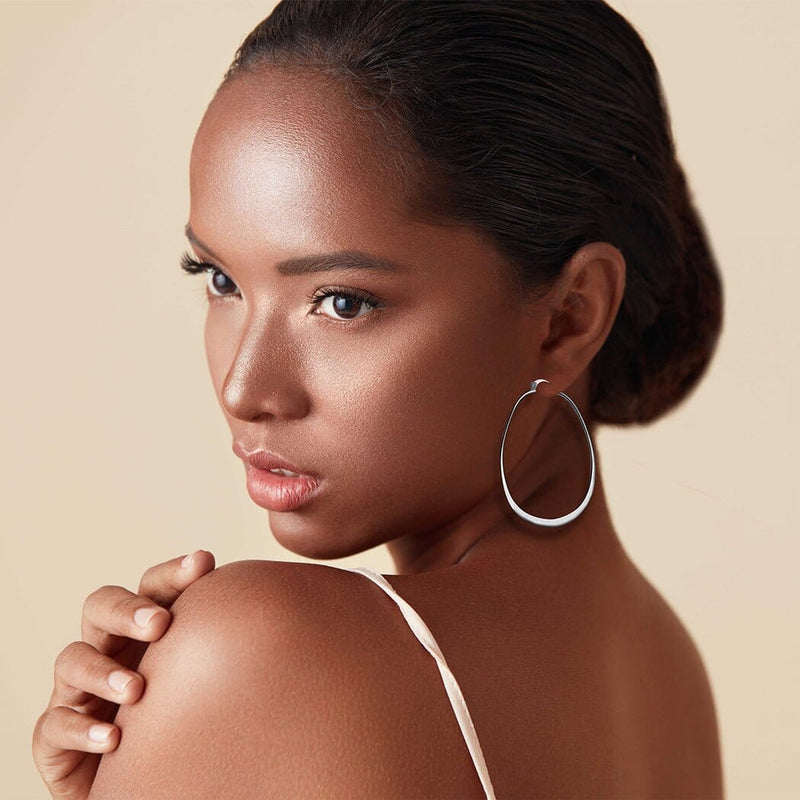 Hoop earrings on sale hotsell