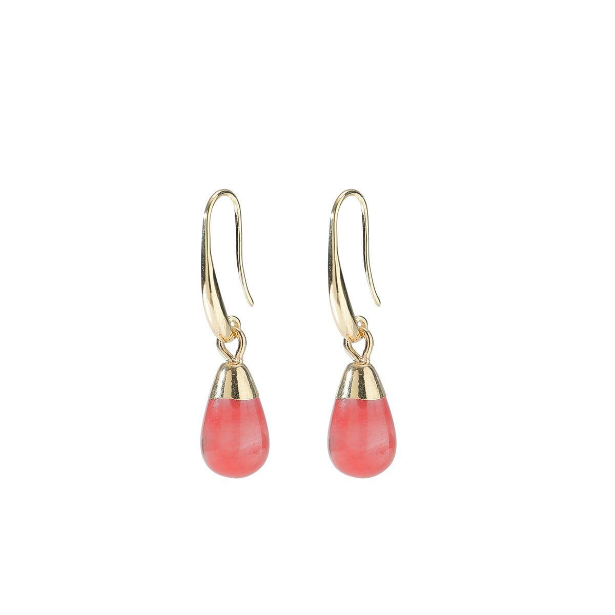 Brooklyn Semi - precious natural stone Earrings - Multiple colours - G x G Collective
