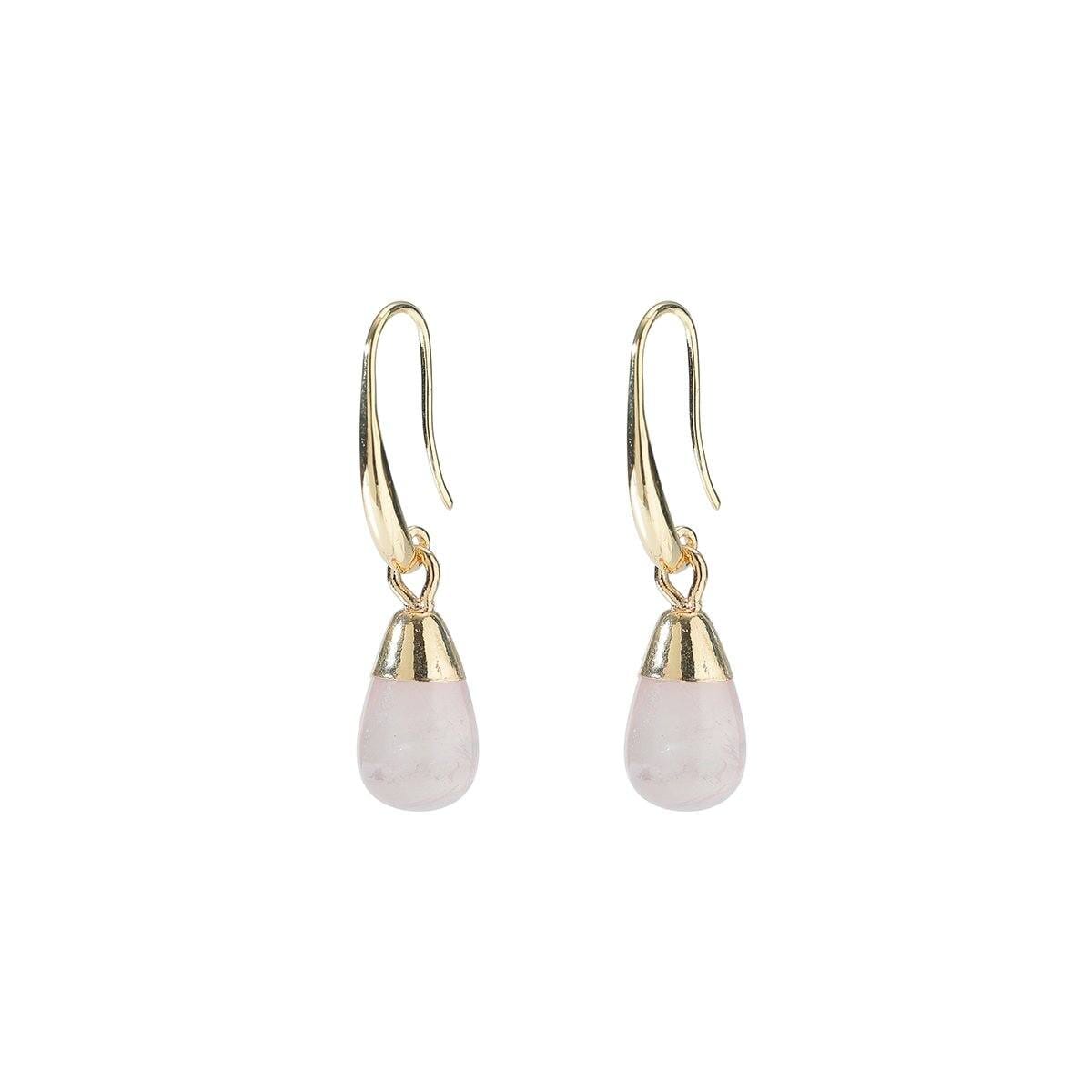 Brooklyn Semi - precious natural stone Earrings - Multiple colours - G x G Collective