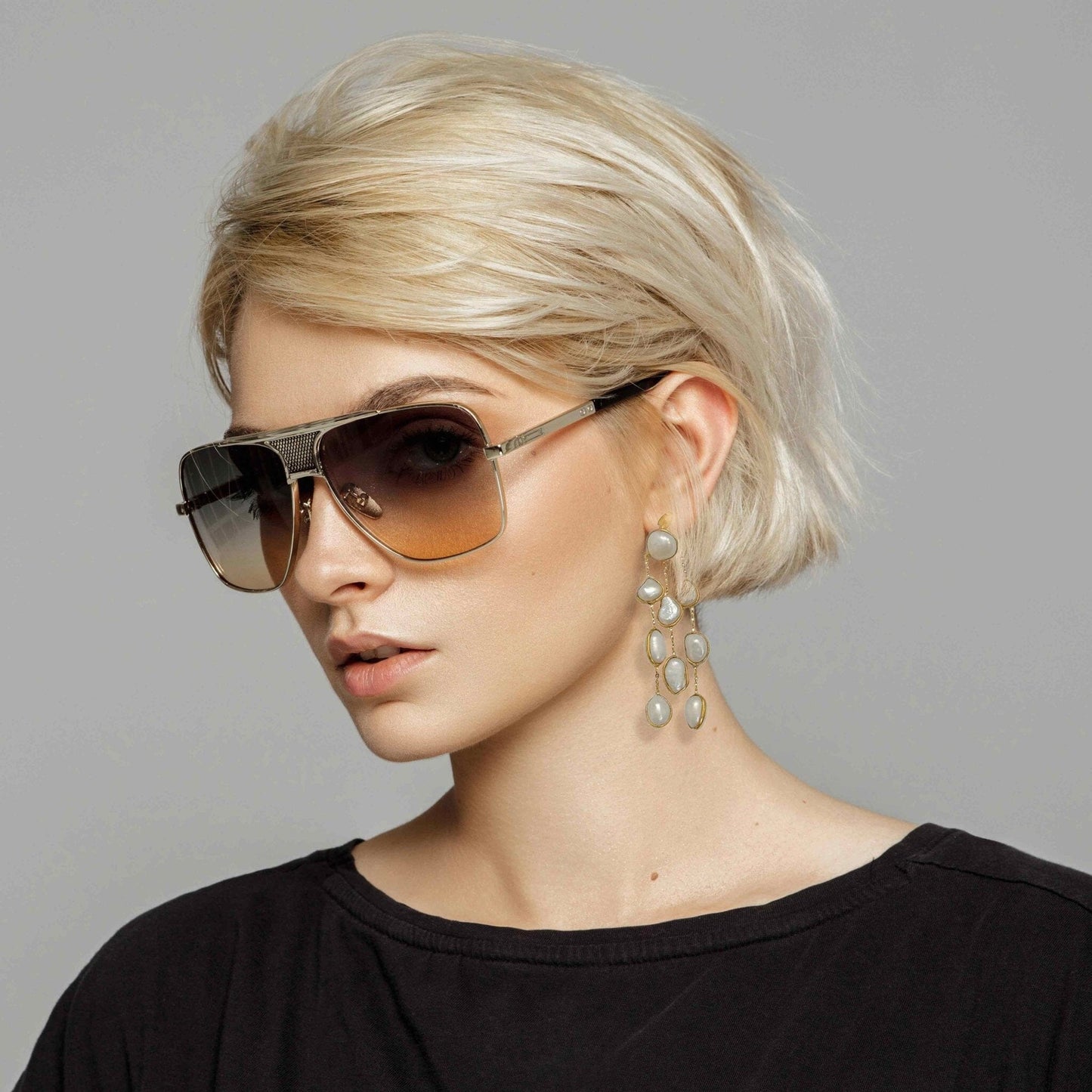 Lania Baroque Pearl Earrings - G x G Collective