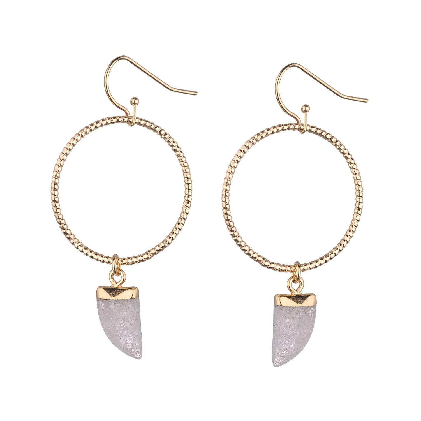 Maryanne Earrings - Avail in 9 different coloured stones - G x G Collective