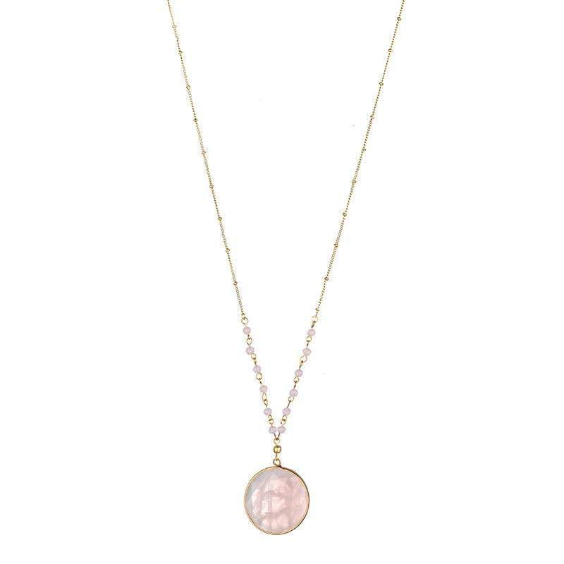 April natural stone necklace - G x G Collective