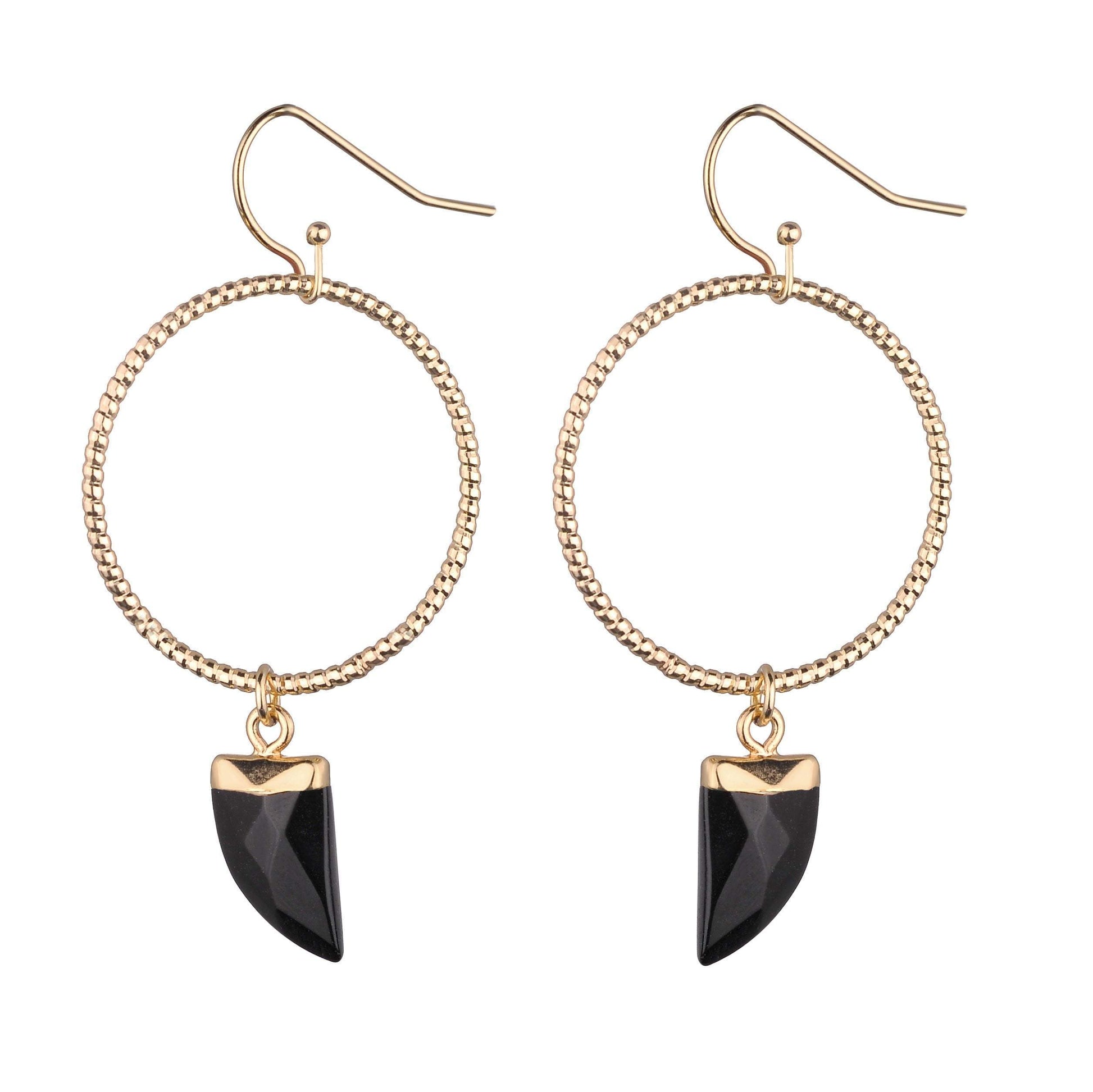 Maryanne Earrings - Avail in 9 different coloured stones - G x G Collective