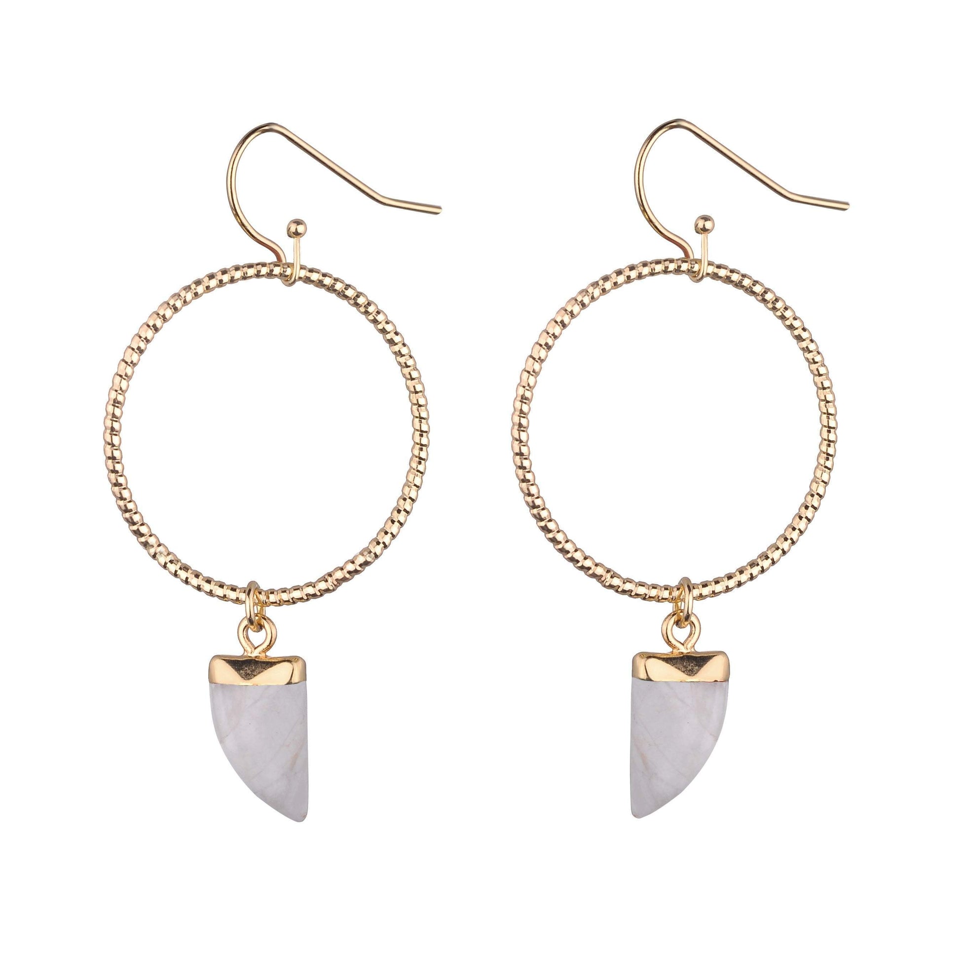 Maryanne Earrings - Avail in 9 different coloured stones - G x G Collective