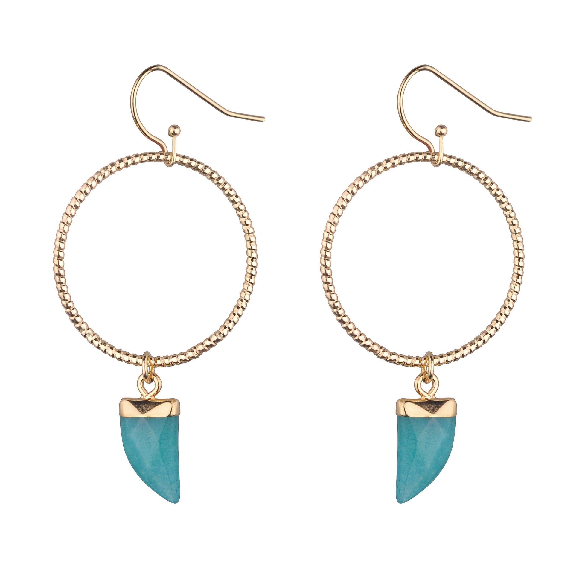 Maryanne Earrings - Avail in 9 different coloured stones - G x G Collective