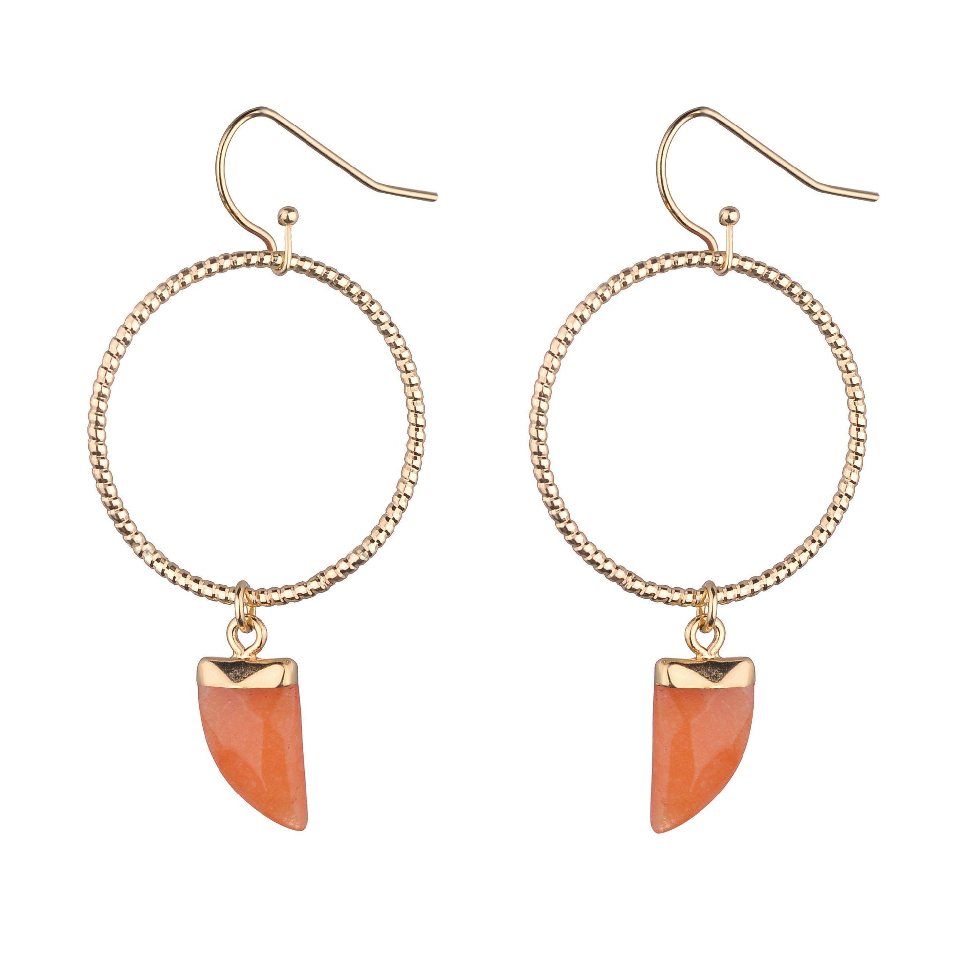 Maryanne Earrings - Avail in 9 different coloured stones - G x G Collective
