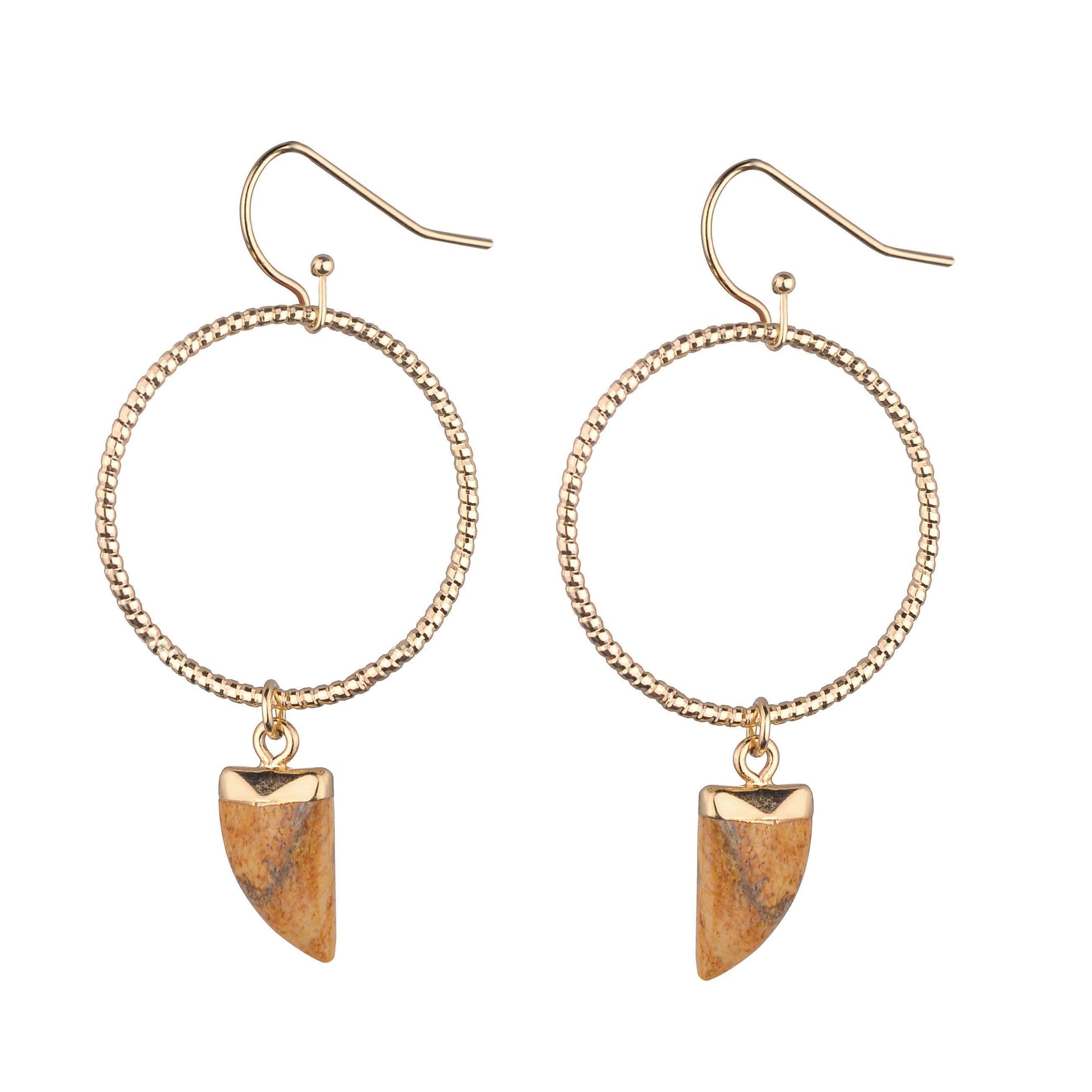 Maryanne Earrings - Avail in 9 different coloured stones - G x G Collective