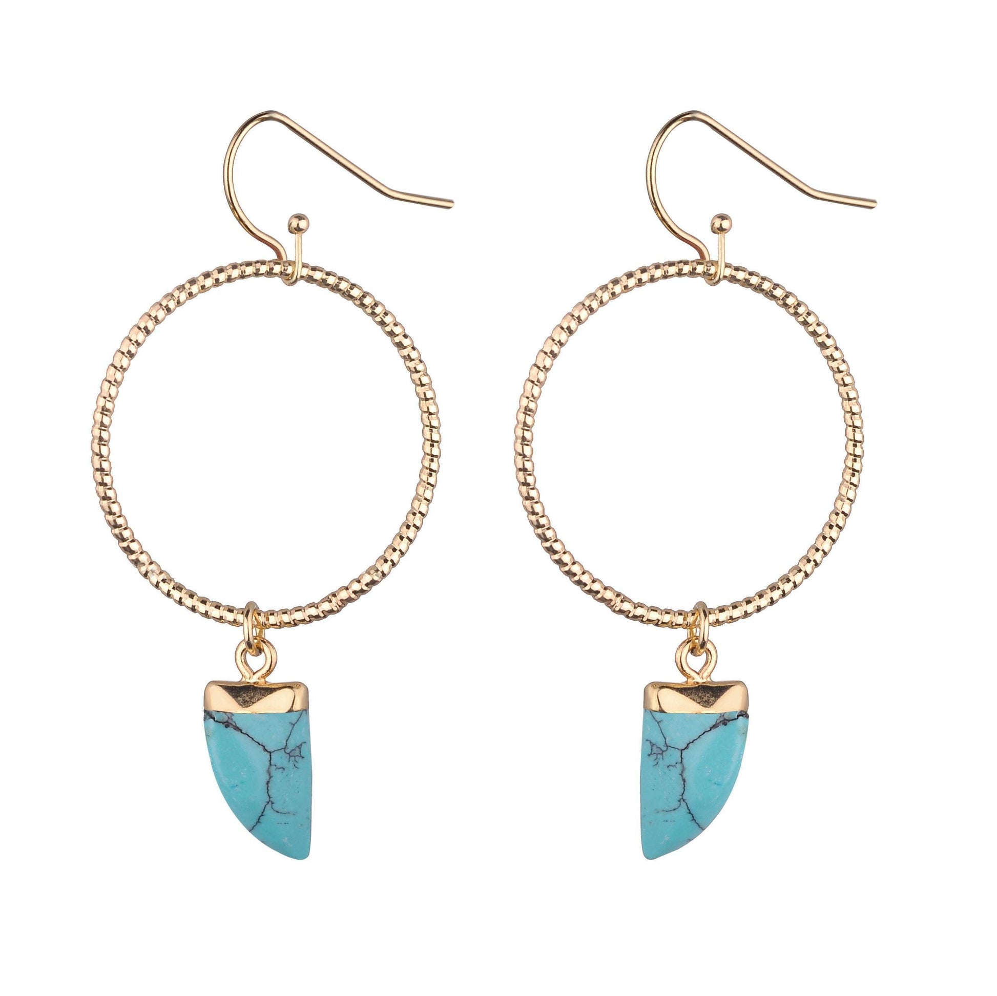 Maryanne Earrings - Avail in 9 different coloured stones - G x G Collective