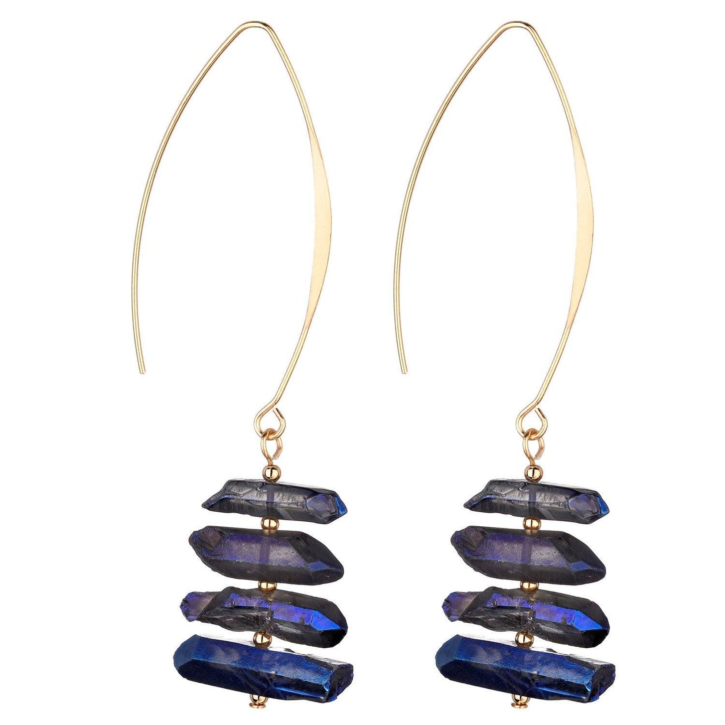 Simone Titanium Raw Quartz