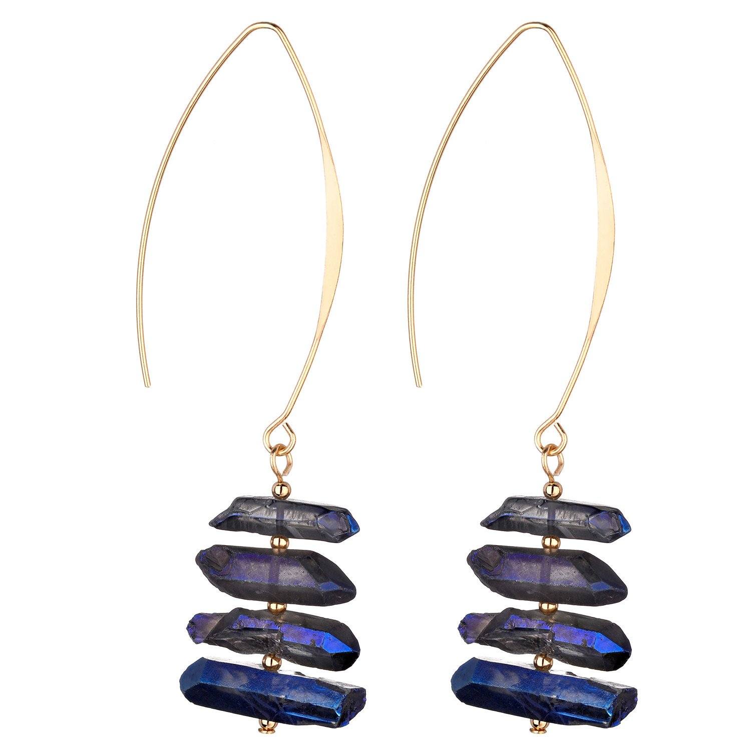 Simone Titanium Raw Quartz